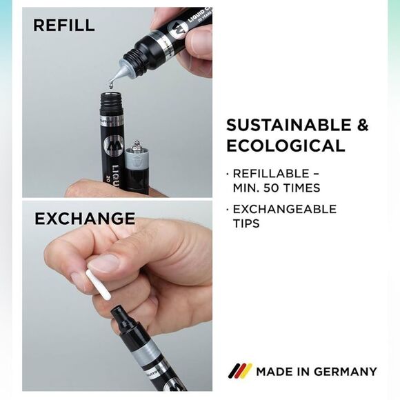 Molotow Liquid Chrome Marker, 2 mm, with Special Ink Mirror Effect. 3 pack. NIB! - Picture 5 of 16